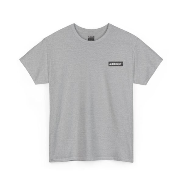 tee inside tag gray Jamologist ® Logo T-Shirt Word Pocket