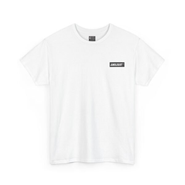 tee with inside tag white Jamologist ® Logo T-Shirt Word Pocket