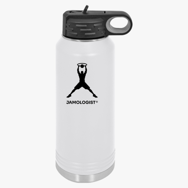 water bottle white Jamologist® Water Bottle